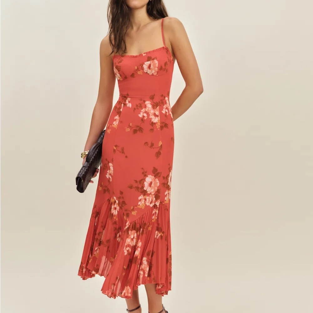 Reformation Aiko Midi Dress size 2